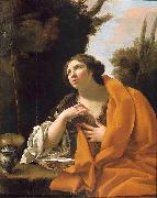 Simon Vouet The Penitent Magdalen France oil painting artist
